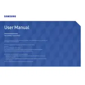 Samsung LS34J550WQNXZA Monitor manual cover