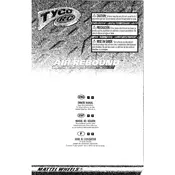 Tyco Mattel RC 6V Air Rebound 91563 Toy manual cover