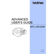 Brother MFC-J5910DW Advanced manual cover