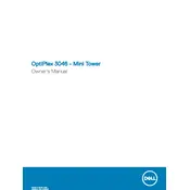 Dell OptiPlex 3046 Mini Tower Desktop manual cover