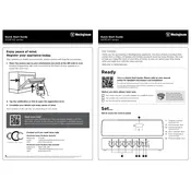 Westinghouse WDE143WC Cooker manual cover