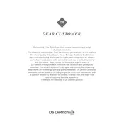 De Dietrich DKV7340X Oven