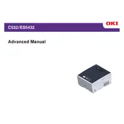 Oki C532 Printer manual cover