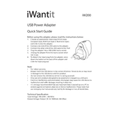 iWantit iW200 manual cover