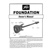 Peavey Foundation Guitar manual cover