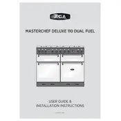 AGA Masterchef Deluxe 110 DF Cooker manual cover