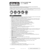 Sealey SA802.V2 Sander manual cover