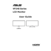 ASUS VP348QGL Monitor manual cover