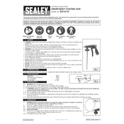 Sealey SG14.V3 Coating Gun manual cover