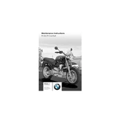 BMW R 850 R Comfort 2002 Motorcycle manual cover