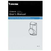 Vivotek CC9380-HV Camera manual cover