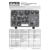 Sealey VS0204B.V2 Bleeder manual cover