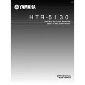 Yamaha HTR-5130 Receiver manual cover