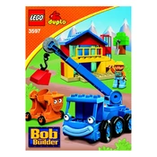 LEGO Duplo 3597 Construction Set manual cover