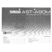 Yamaha AST-A90M Amplifier manual cover