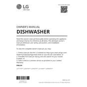 LG LDP6797BD LDP6797BD.ABDEEUS Dishwasher manual cover