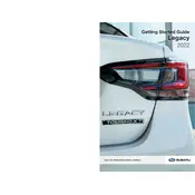 Subaru Legacy Base 2022 Sedan