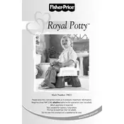 Fisher Price Mattel Royal 79622 Potty manual cover