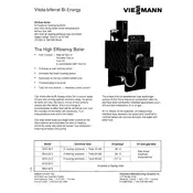 Viessmann Vitola-Biferral Bi-Energy BEA-18 E Boiler manual cover