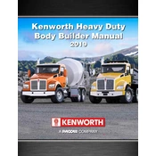 Kenworth T680 2019 Truck manual cover