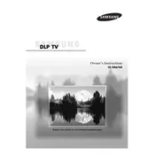 Samsung HL-S4676S TV manual cover