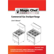 Magic Chef M24GR Range manual cover