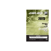 Can-Am Outlander T3 650 6x6 2015 Vehicle manual cover