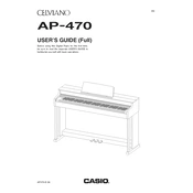 Casio Celviano AP470 Keyboard