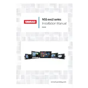 Simrad NSS evo2 series Monitor manual cover