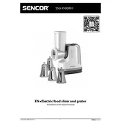 Sencor SSG 4500WH Slicer manual cover