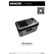 Sencor SFR 8200SS Fryer manual cover