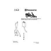 Husqvarna Attachment Kit P524 Lawn Mower manual cover