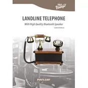 Pyle PVNTL53BT Telephone manual cover