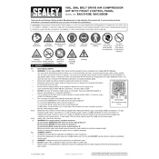 Sealey SAC3153B Compressor manual cover