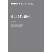 Samsung HW-N850 Soundbar manual cover