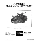 Toro Wheel Horse R5-38SY01 Mower manual cover