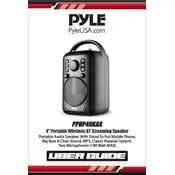 Pyle PPHP40KAS Speaker manual cover