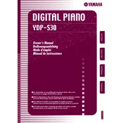 Yamaha YDP-S30 Piano manual cover