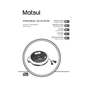 Matsui MPERCD10E manual cover