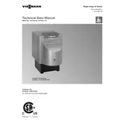 Viessmann Vitola 200 Vitoflame 100 Boiler manual cover