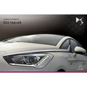 Citroën DS5 Hybrid4 2014 Hatchback manual cover