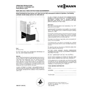 Viessmann Vitola-Biferral-E Series BE Oil Burner Boiler manual cover