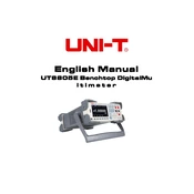 UNI-T UT8805E Oscilloscope manual cover