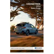 Subaru Crosstrek 2.0i Limited 2018 manual cover