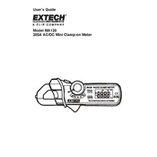 Flir Extech MA120 Clamp Meter manual cover