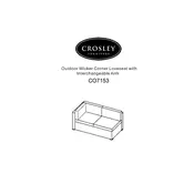 Crosley CO7153 Chair manual cover