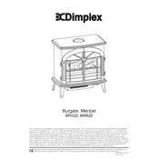 Dimplex Burgate BRG20 Electric Stove
