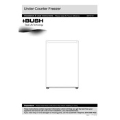 Bush 4872131 Freezer manual cover