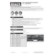 Sealey AK716.V2 Puller manual cover