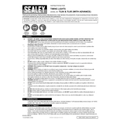 Sealey TL84 Light manual cover